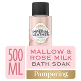 Imperial Leather Pampering Bath Soak Mallow &amp; Rose Milk    500ml