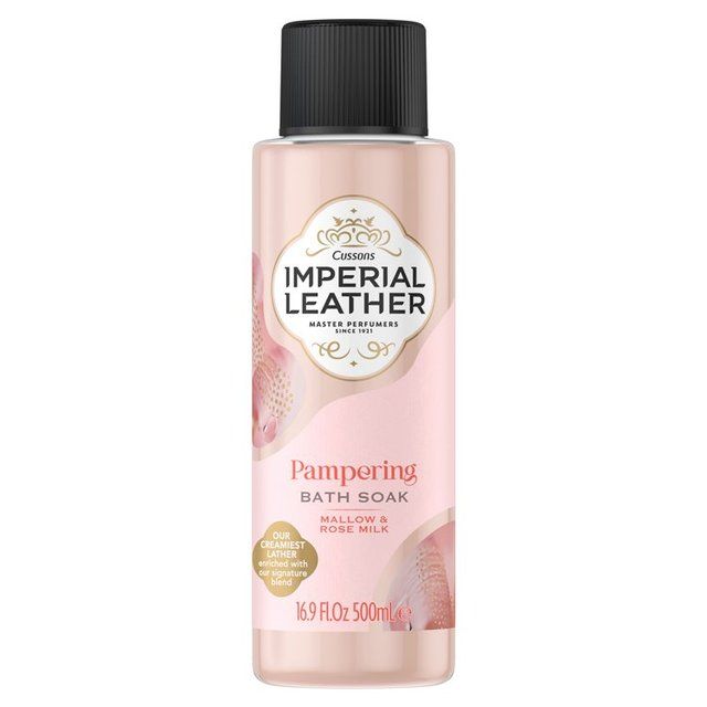 Imperial Leather Pampering Bath Soak Mallow & Rose Milk    500ml