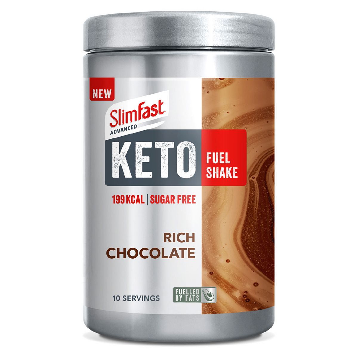 SlimFast Keto Fuel Shake Rich Chocolate - 350g GOODS Boots   