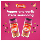 Schwartz Pepper & Garlic Steak Seasoning Jar   46g GOODS M&S   