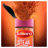 Schwartz Pepper & Garlic Steak Seasoning Jar   46g GOODS M&S   