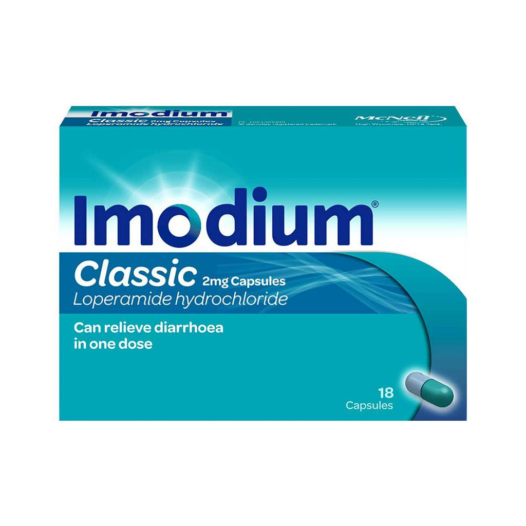 Imodium Capsules - 18 Pack