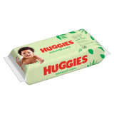 Huggies Natural Care 99% Water Baby Wipes   56 per pack