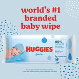 Huggies Pure 99% Water Baby Wipes Multipack   4 x 56 per pack