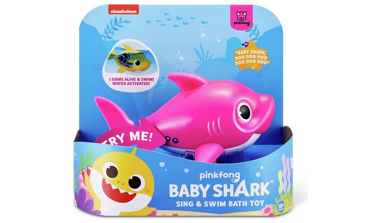 Zuru Alive Junior Robotic Baby Shark-Pink