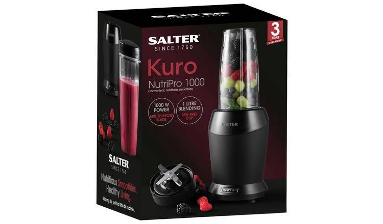 Salter EK2002V5MBLK Kuro NutriPro 1000 1L Jug Blender