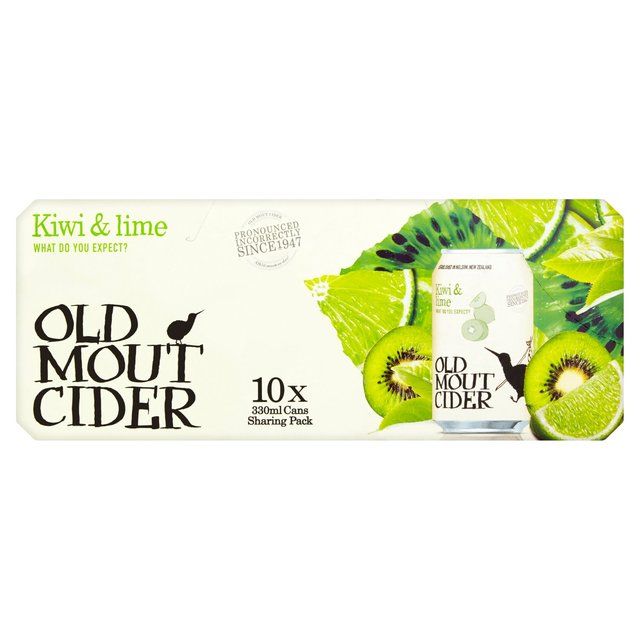 Old Mout Kiwi & Lime Cider Can   10 x 330ml