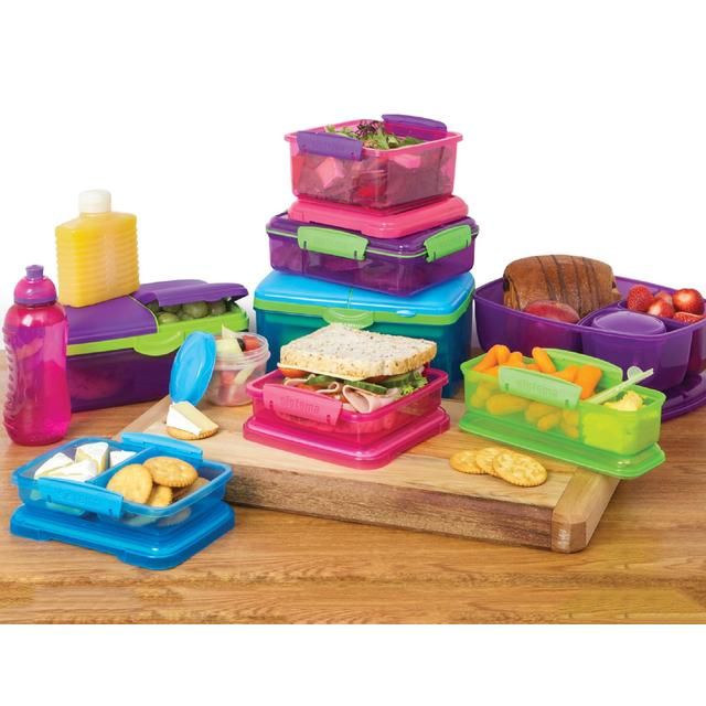 Sistema Lunch Slimline Quaddie Lunchbox with Bottle 1.5L