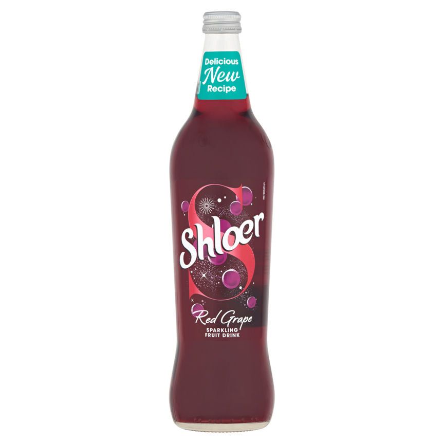 Shloer Red Grape Sparkling Juice Drink Adult Soft Drinks & Mixers ASDA   