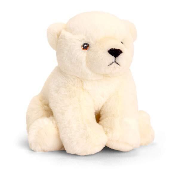 Keel Toys 18cm Keeleco Polar Bear