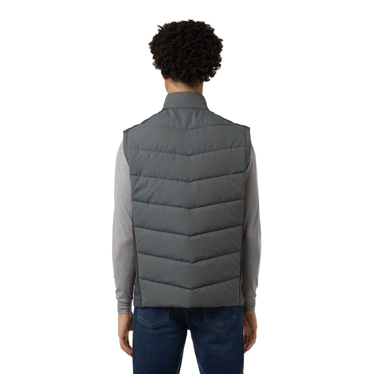 32 Degrees Mens Mixed Media Gilet - McGrocer