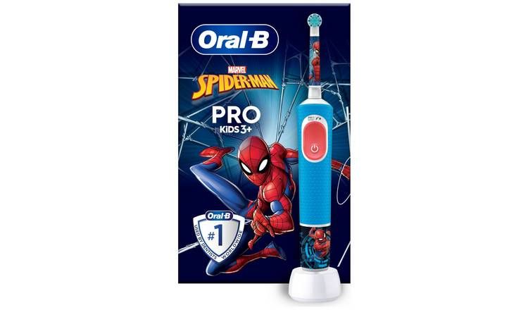 Oral-B Spiderman Kids Electric Toothbrush - Extra Soft