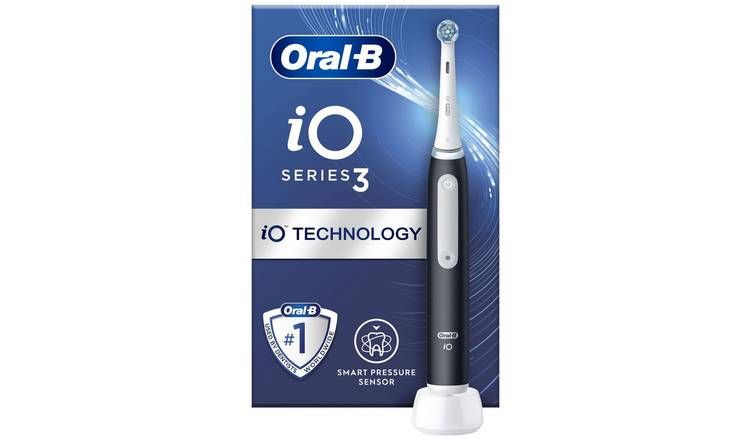 Oral-B iO Series 3 Electric Toothbrush - Black GOODS Argos