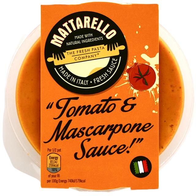 Mattarello Tomato & Mascarpone Sauce   230g