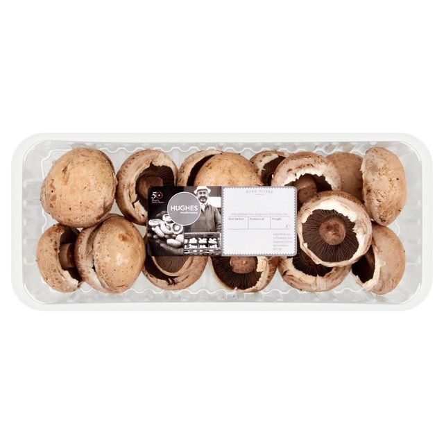 Hughes Portabellini Mushrooms   300g