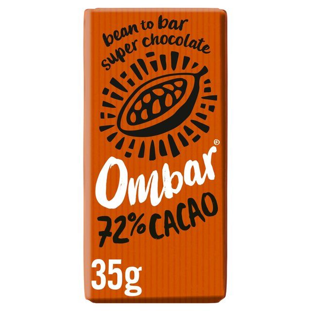 Ombar 72% Cacao Organic Vegan Fair Trade Dark Chocolate   35g GOODS M&S   