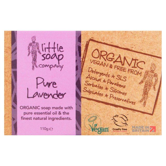 Little Soap Company Organic Bar Soap Lavender   110g GOODS M&S   