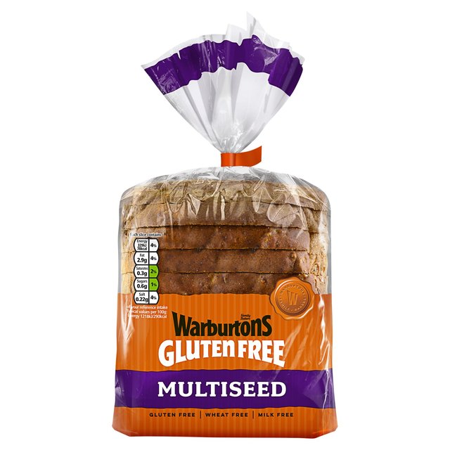 Warburtons Gluten Free Multiseed Loaf   300g