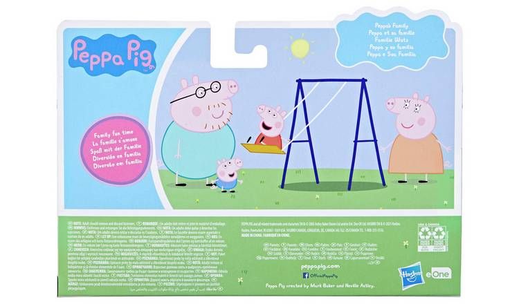 Peppa Pig Adventures Family Figure - Pack of 4