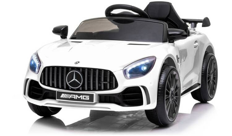 Mercedes Benz AMG GTR 6V Kids Electric Car - White GOODS Argos