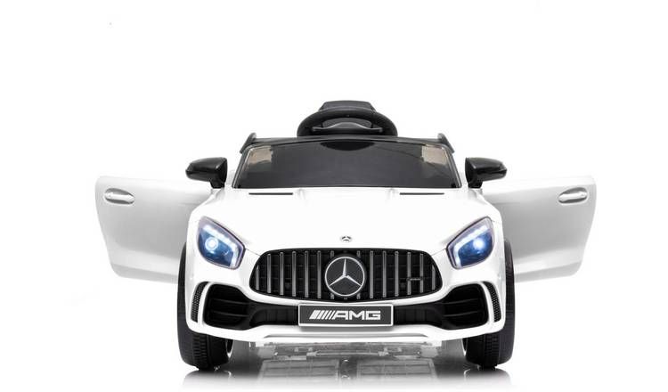 Mercedes Benz AMG GTR 6V Kids Electric Car - White GOODS Argos