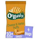 Organix Cheese & Herb Orgnic Puffs 10 mths+ Multipack   4 x 15g GOODS M&S   