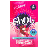 Whitworths Shots Snack Pack Berry & White Chocolate   4 per pack GOODS M&S   