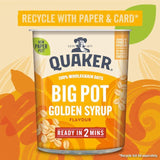 Quaker Oat So Simple Golden Syrup Porridge Cereal Big Pot   76g GOODS M&S   