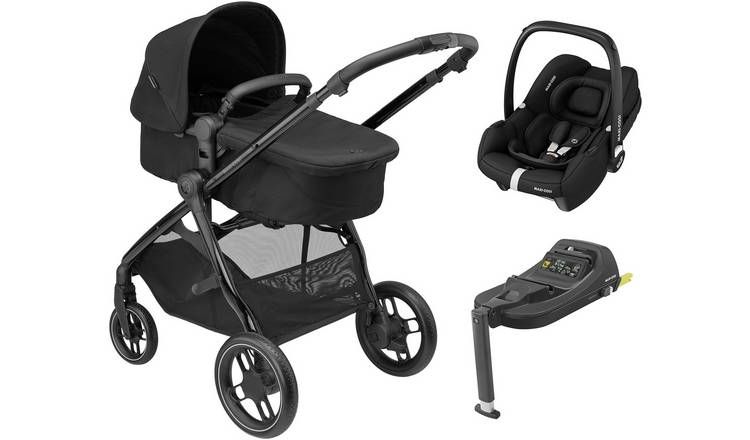 Maxi-Cosi Zelia 3 Luxe Black Travel System GOODS Argos