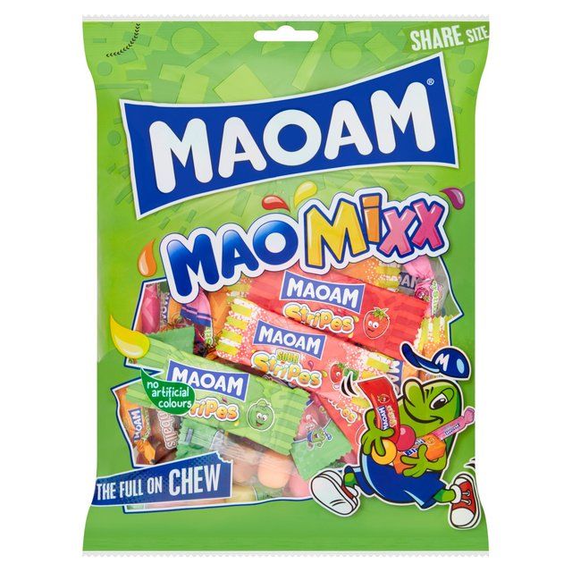 Maoam Mao Mix Chewy Wrapped Sweets Sharing Bag   350g GOODS M&S   