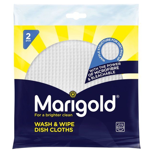 Marigold Wash & Wipe Microfibre Kitchen Cloth   2 per pack