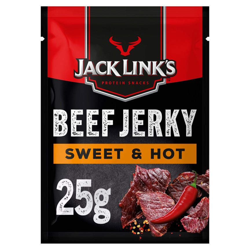 Jack Link's Meat Snacks Beef Jerky Sweet & Hot