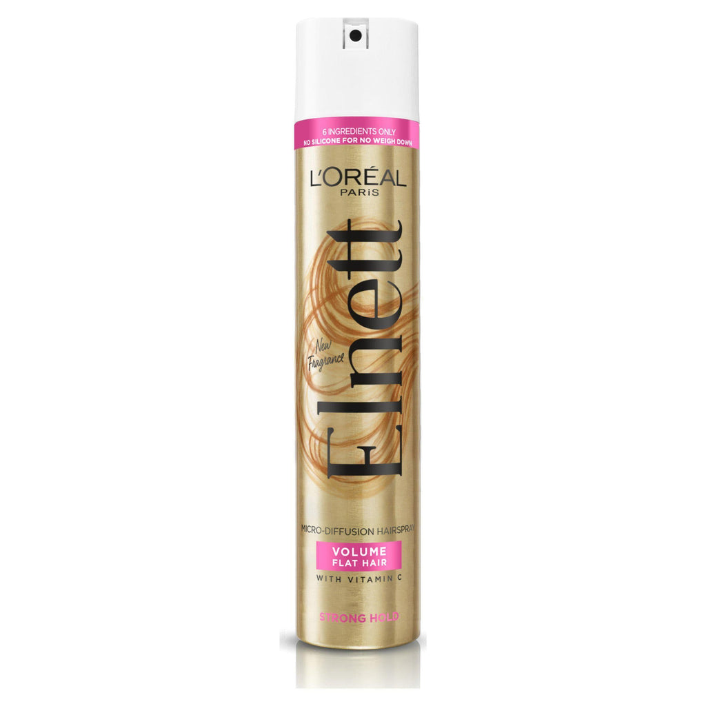 L'Oréal Paris Elnett Hairspray Strong Hold & Volume For Flat Hair 400ml