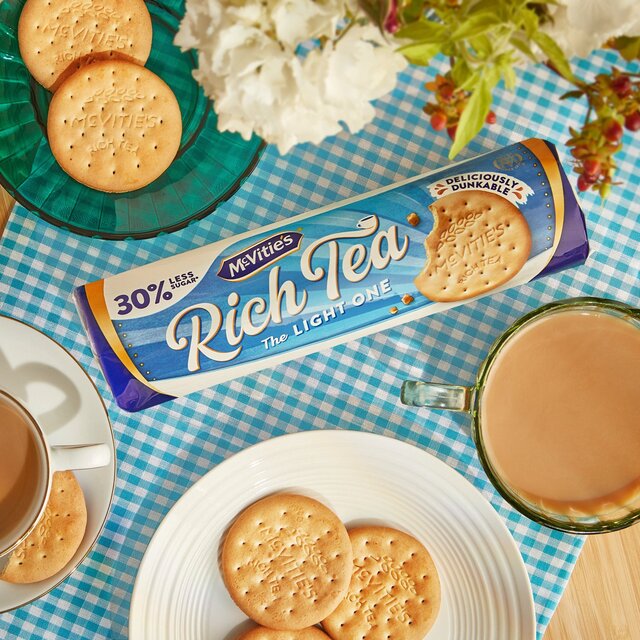 McVitie's Rich Tea The Light One Biscuits   300g - McGrocer