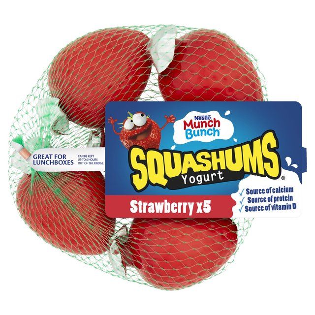 Munch Bunch Strawberry Squashums   5 x 60g GOODS M&S   