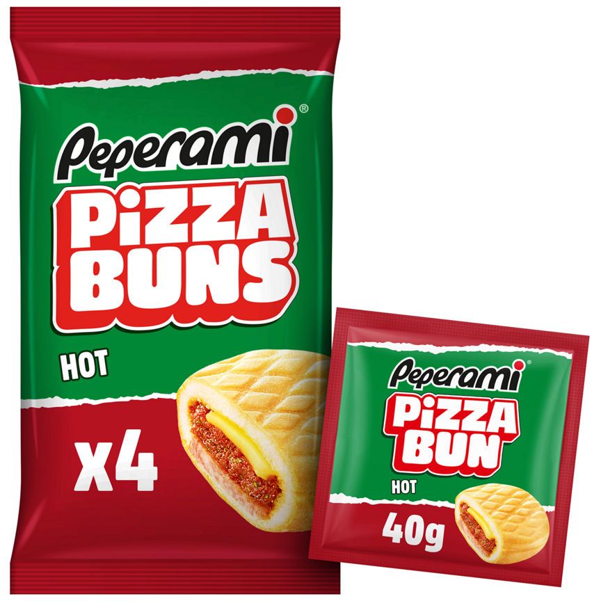 Peperami Pizza Buns Hot GOODS ASDA   