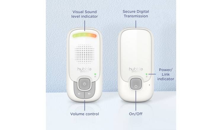 Hubble Listen Pro Digital Audio Baby Monitor