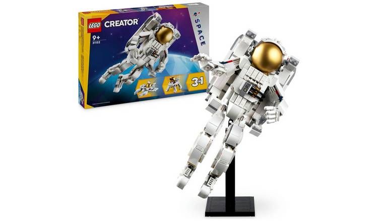 LEGO Creator 3in1 Space Astronaut Figure Toy with Dog 31152