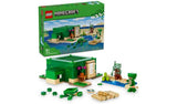 LEGO Minecraft The Turtle Beach House with Animal Toys 21254 GOODS Argos