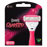 Wilkinson Sword Quattro for Women Razor Blades x6 GOODS Boots   