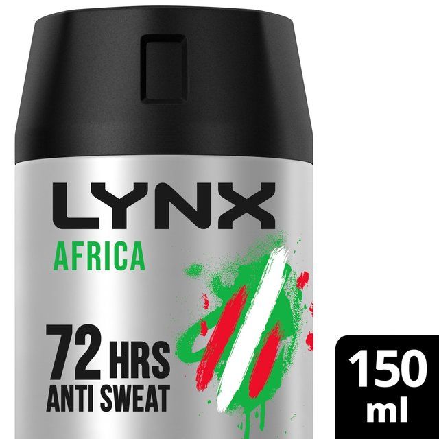 Lynx Dry Africa Spray Anti-Perspirant Deodorant   150ml