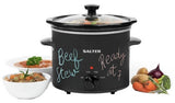 Salter Chalkboard 3.5L Slow Cooker - Black GOODS Argos