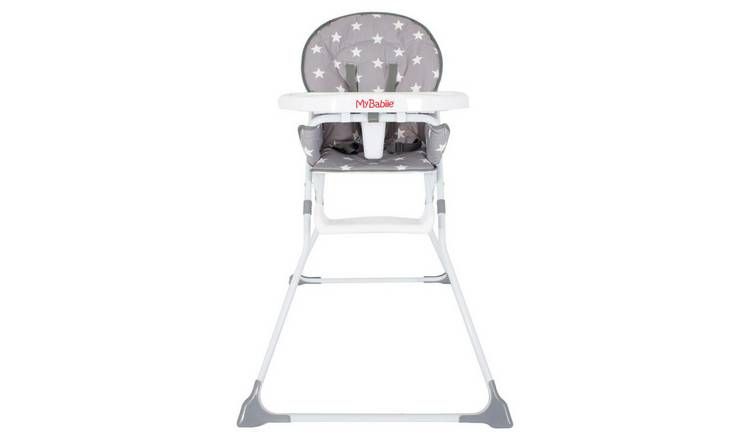 My Babiie MBHC1 Compact Highchair - Grey Stars GOODS Argos