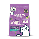 Lily's Kitchen Cat White Fish &Turkey Senior Recipe Dry Food   800g GOODS M&S   