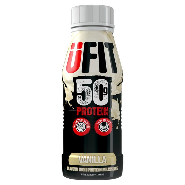 UFIT Vanilla 50g Protein Milkshake   500ml