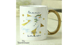 Personalised Message Let It Snow Gold Handed Mug GOODS Argos