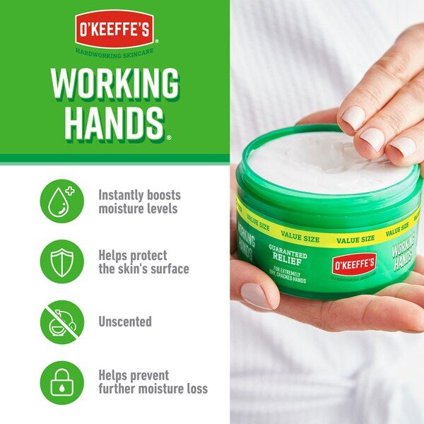 O'Keeffe's Working Hands Value Jar 193g GOODS Superdrug   