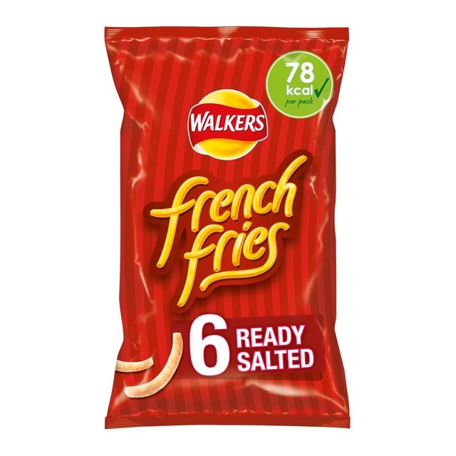 Walkers French Fries Ready Salted Multipack Snacks   6 per pack GOODS M&S   