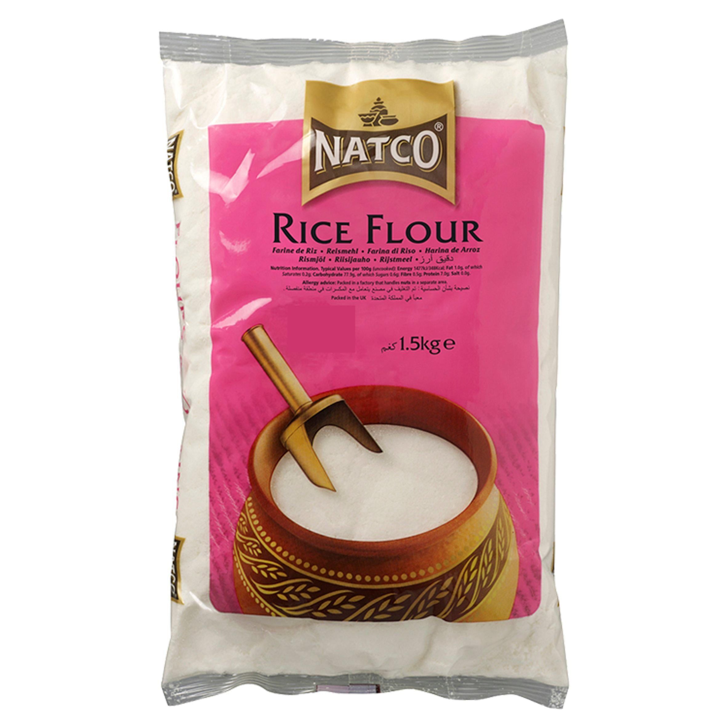 Natco Rice Flour 1.5kg Bigger packs Sainsburys   