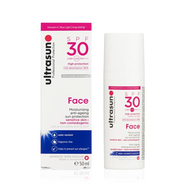 Ultrasun SPF 30 Face Sunscreen   50ml